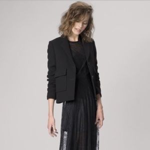 Maje Kempo Cropped Blazer